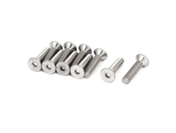 Unidades Tornillos Cabeza Plana Hexágono Interior 304 M8x35mm Din7991 10