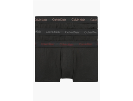 Boxers CALVIN KLEIN Algodón Hombre (S - Negro)