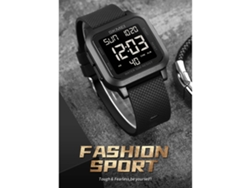 Reloj Deportivo Skmei 1894 Cronógrafo Doble Tiempo 50m Resistente Al Agua