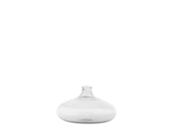Jarrón Un Fiore 19 Cl En Vidrio Borosilicato Transparente Soplado A Mano, Diseño Artesanal Elegante Y Decorativo Ideal Para Cualquier Estancia.