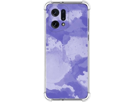 Carcasa para Oppo Find X5 5G TUMUNDOSMARTPHONE Dibujos Antigolpes Acuarela 01 Multicolor