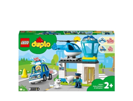 LEGO Duplo Comisaría de Policía y Helicóptero 10959