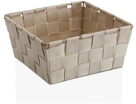 Cesta VERSA (Beige - Textil - 10 x 6 x 25 cm) )
