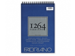 FABRIANO Preto Block 1264 A4 40fls 200grs