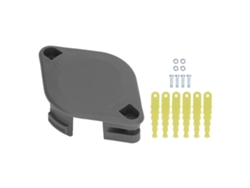 Primer cabezal con cuchillas para desbrozadoras Ryobi de 18V, 24V y 40V, incluye 6 cuchillas de repuesto.
