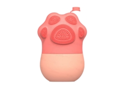 Rodillo facial de gel reutilizable con diseño de pata de gato para enfriar, mejorar la circulación sanguínea y reducir los poros faciales.