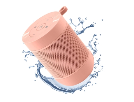 Altavoz Bluetooth portátil 360 HD Sonido fuerte Emparejamiento estéreo Soporte impermeable Tarjeta TF para viajes al aire libre Oficina en casa Ros...