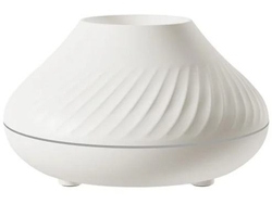 Máquina De Aromaterapia Simulación De Llama Usb Colorida Yizhood Beige
