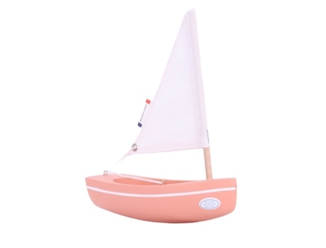 Barco TIROT (Madera - Rosa - 17 cm)