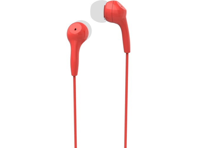 Auriculares con Cable MOTOROLA Moearbud2R (In Ear - Micrófono - Rojo)