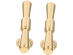 2 Tiradores De Metal Para Puertas Armarios, Pomos Puerta Empuje Y Tracción, Cajones, Cocina, Muebles