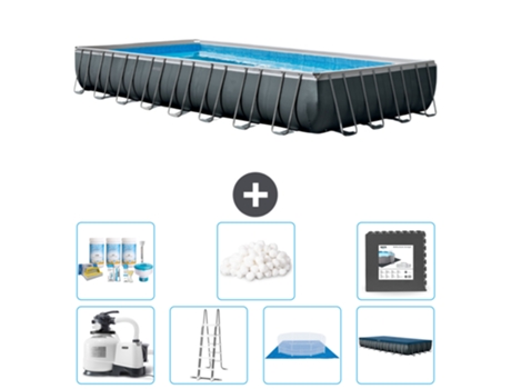 Piscina Tubular INTEX 26374GN-CB43 (54368 L - 488x132cm)