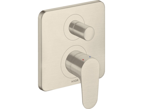 Mezcladora monomando de bañera Axor Citterio M, de tamaño manual, oculta con combinación de seguridad