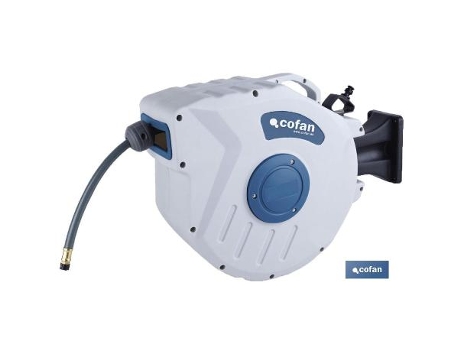 Enrollador c/manguera aire 24bar 15m ø9,5*15mm