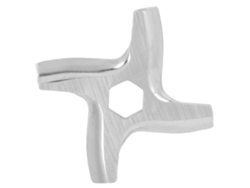 Accesorio De Cuchilla Cruzada De Acero Inoxidable Para Picadora De Carne Eléctrica, Cocina