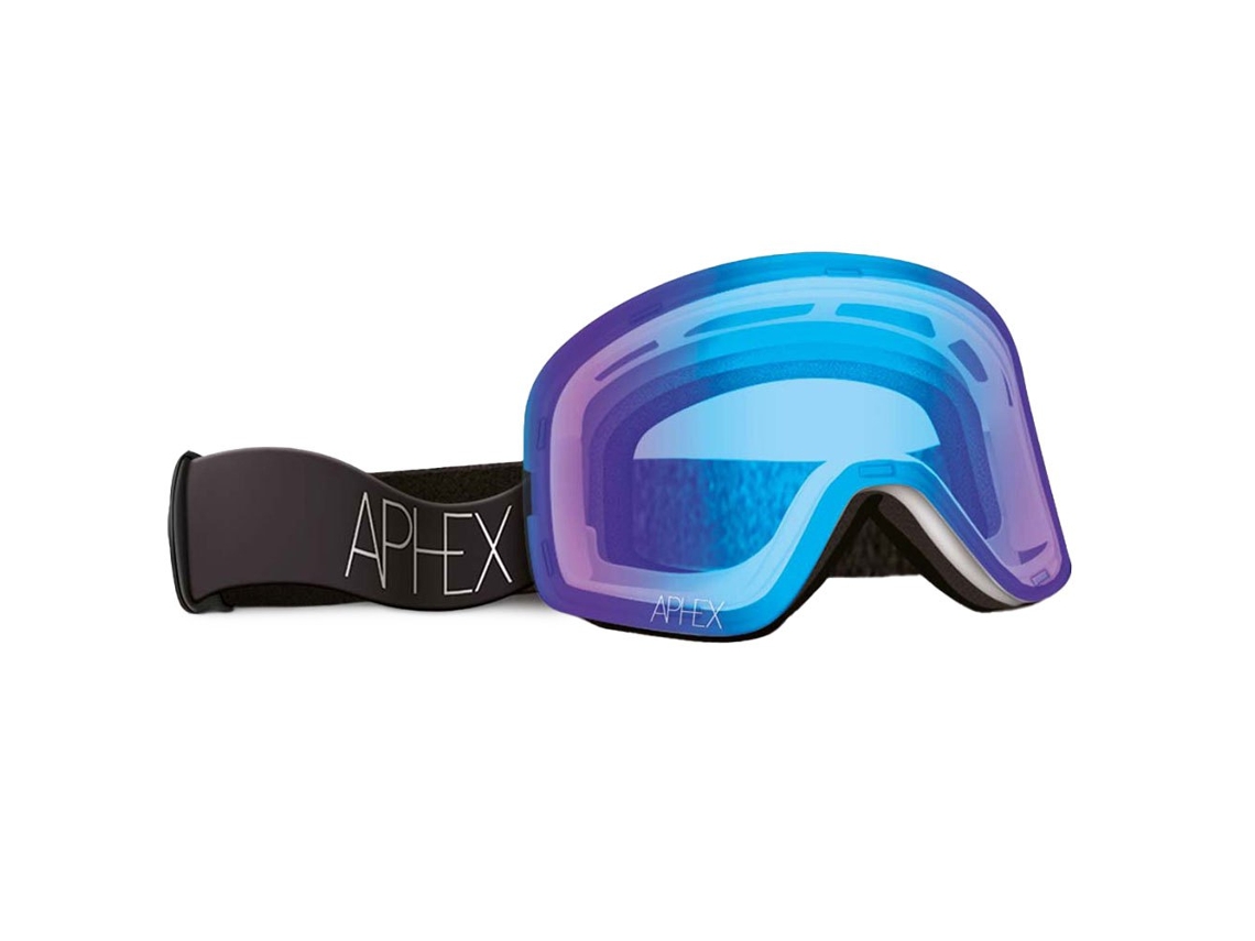 Máscara APHEX Armação De óculos De Esqui Oxia Preto Photochromatic Revo Blue/CAT1-3
