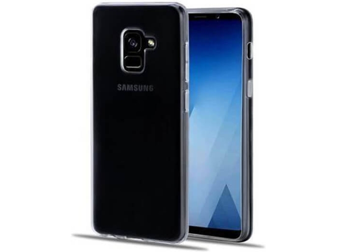 Carcasa Samsung Galaxy A8 2018 Silicona Transparente