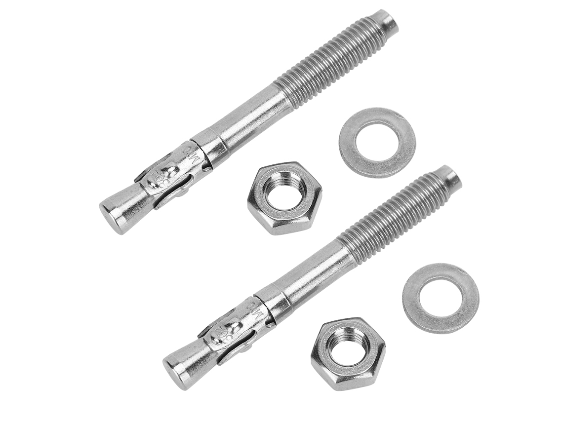 Pernos de expansión de acero inoxidable para escalada (2 unidades)