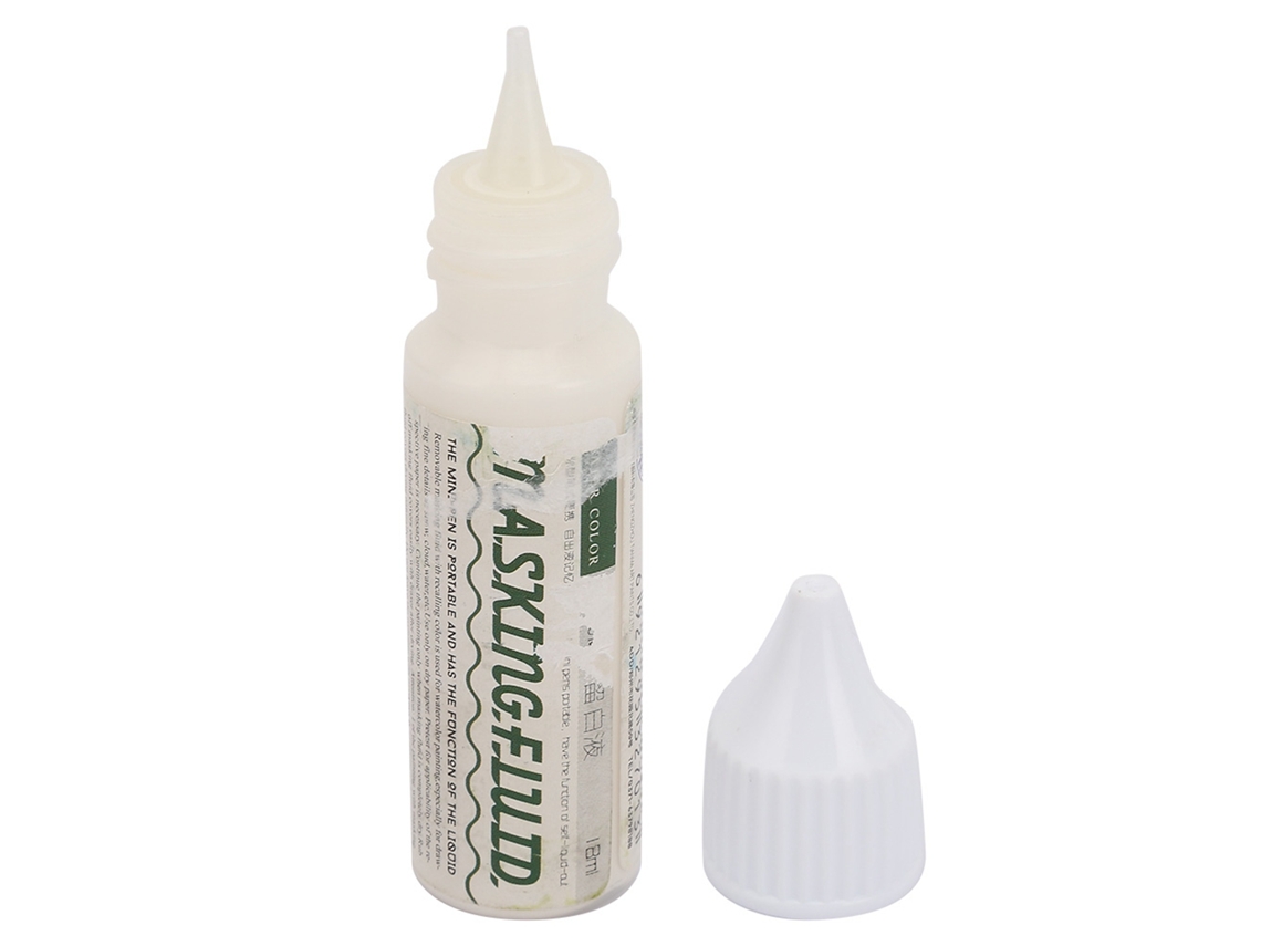 Fluido de Mascaramento para Arte Aquarela 18ml Suprimentos de Pintura para Artistas