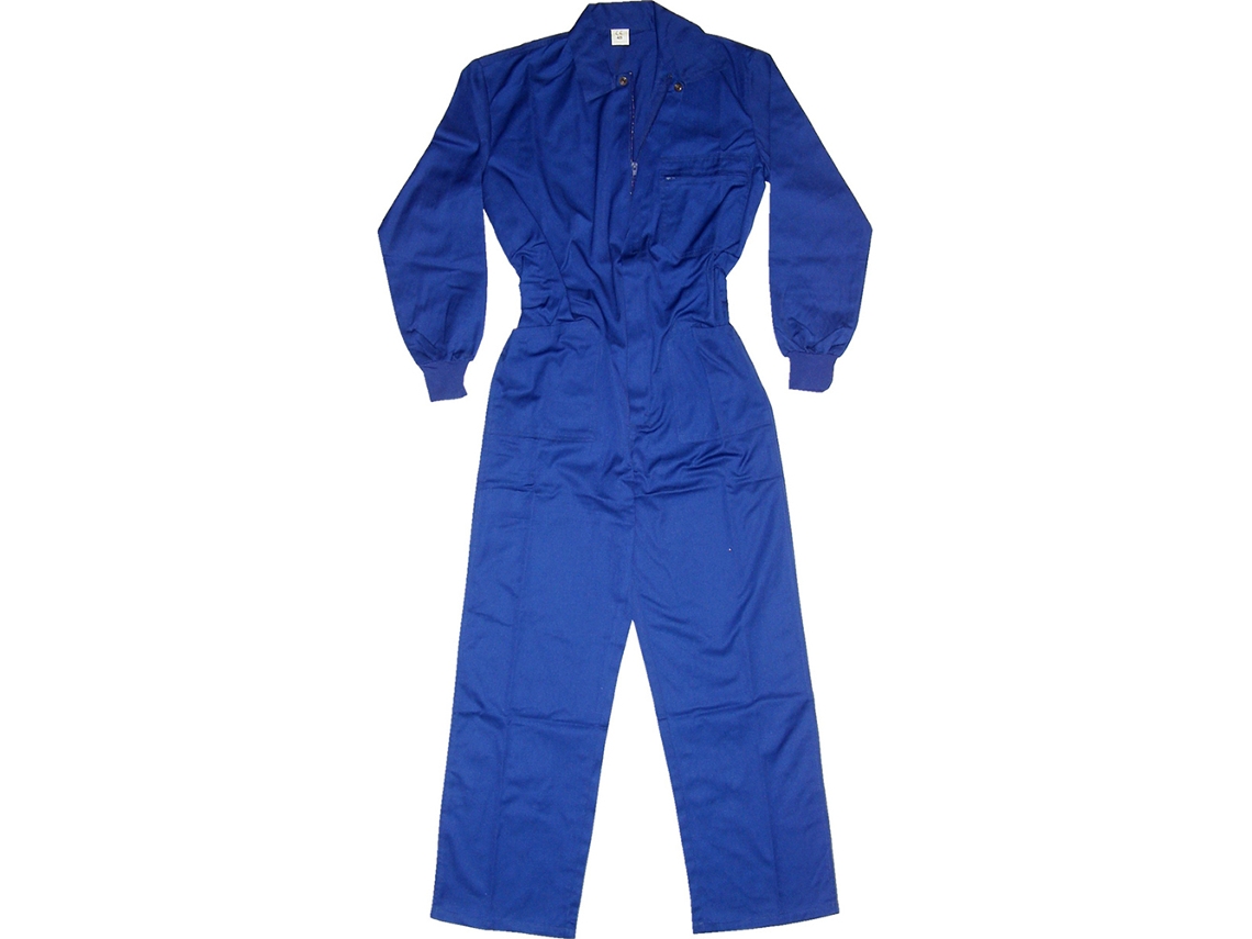 Buzo tergal azul talla m-52 (mono)