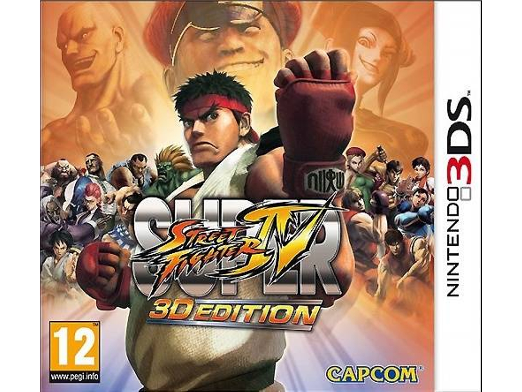 Juego Nintendo 3DS Super Street Fighter IV 3D