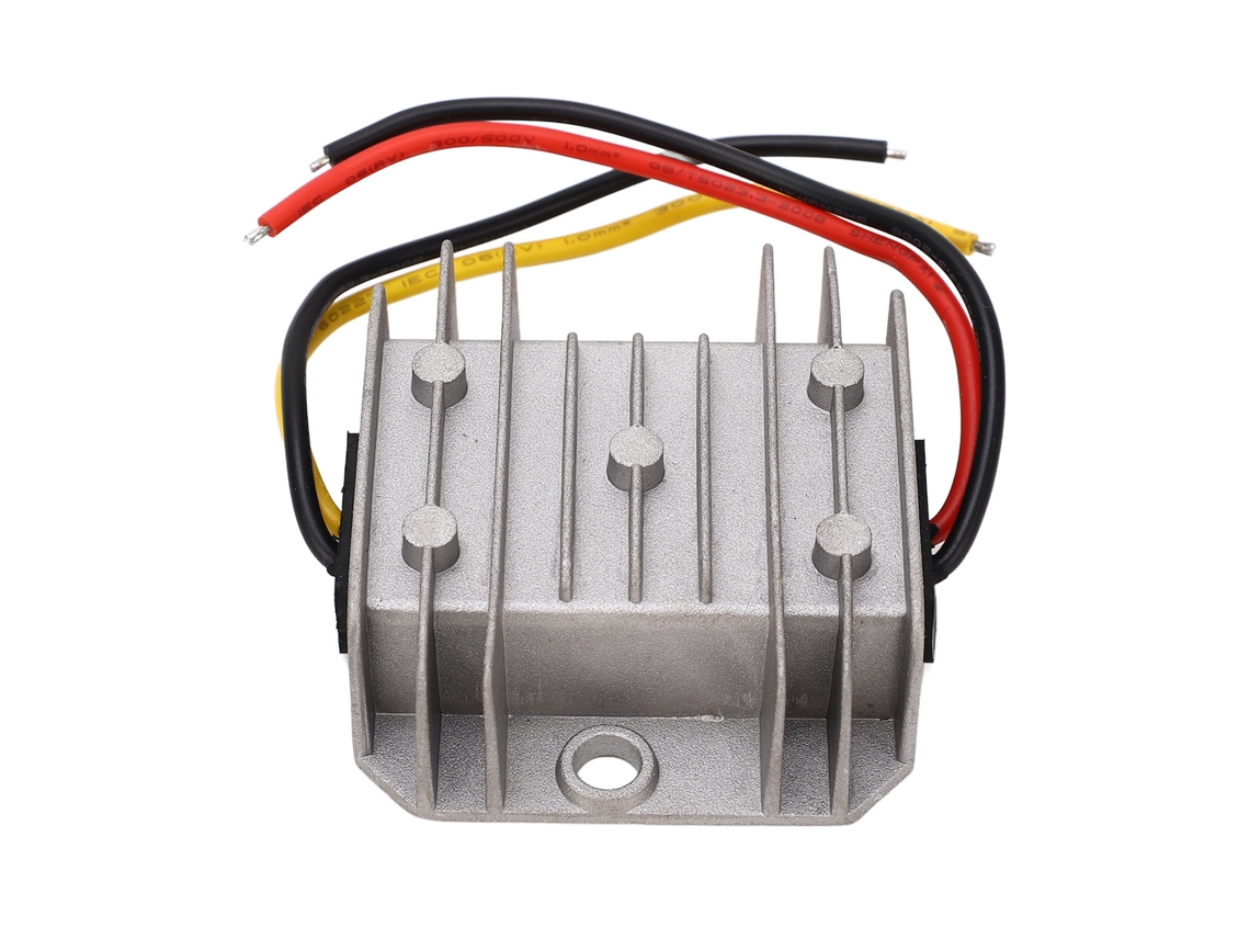 Módulo Convertidor De Voltaje Impermeable Ip67 De 12v/24v Cc A 5v 10a 50w Para Vehículos.