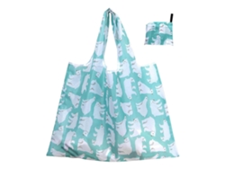 Bolsas de compra reutilizables, plegables y lavables con bolsillo interior. GOKOCO