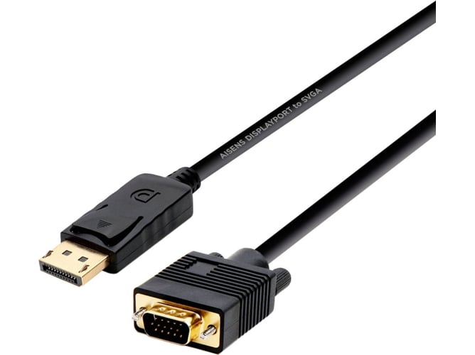 Cable de Vídeo AISENS (VGA - Negro)