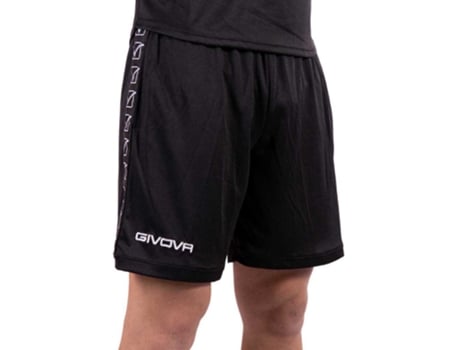 Pantalones para Hombre GIVOVA Poly Band Negro para Fútbol (XL)