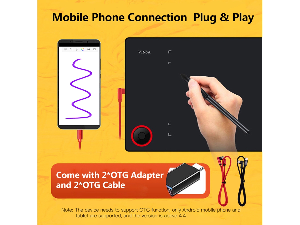 Tableta Gráfica Profesional Con Control Giratorio, Sin Batería, 8192 Niveles, Compatible Con Pc/portátil/smartphone.