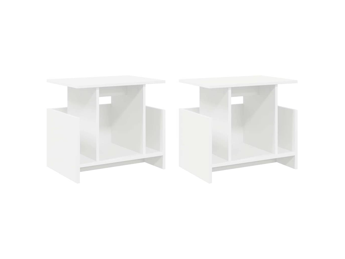 Maison Exclusive - Soporte De Tv 2 Pcs 50 X 35 X 45 Cm Madera De Ingeniería