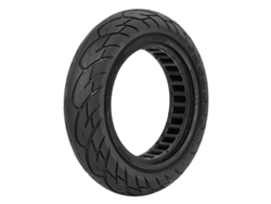 Accesorios Fwinl para patinetes eléctricos con neumáticos macizos de 10x2,125 pulgadas, a prueba de explosiones, color negro