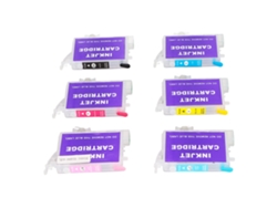 Kit De 6 Cartuchos De Tinta Para Impresoras Stylus Photo R200, R220, R300, R300m Y R320