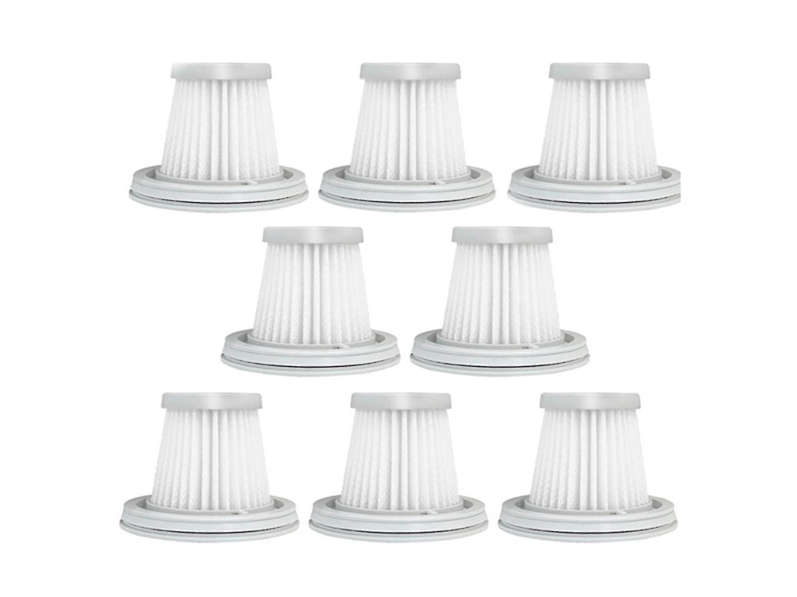 Paquete de 8 filtros HEPA para aspiradoras de mano Xiaomi Mijia.