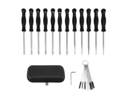 Kit de ajuste de carburador, herramientas de reparación para motores de 2 tiempos, cortacésped, tornillos