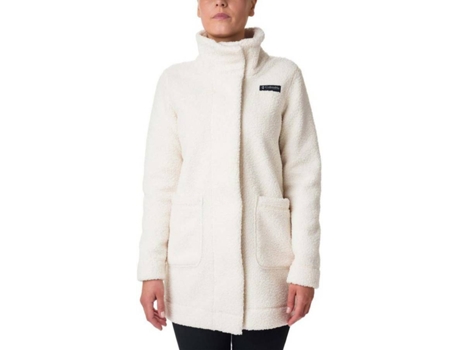 Abrigo Polar para Mujer COLUMBIA Panorama Lang Beige para Montaña (L)
