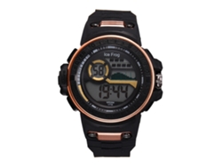 Reloj Hombre Estilo Casual Silicona Resistente Al Agua Para Estudiantes Naranja