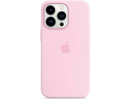 Funda MagSafe iPhone 13 Pro APPLE Silicona Giz Rosa