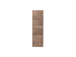 Estantería de pared de madera reciclada Alexandra House Living (30x30x100cm)