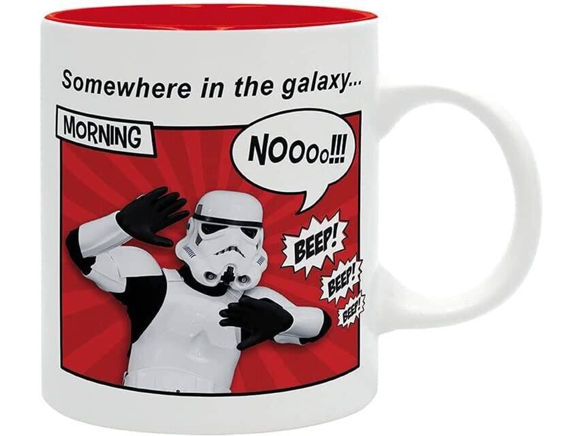 Taza THE GOOD GIFT Trooper's Routine Original Stormtrooper Star Wars Cerámica (320 ml)