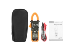 Medidor De Gancho Digital Portátil Con Pantalla Lcd Peakmeter Pm2008a Con Prueba De Voltaje Ca/cc Y Continuidad.