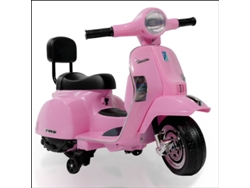 Mota ATAA CARS Vespa Clássica Px150 Mini-Oficial Rosa (Edad Mínima: 1 Año - 63x30x34 cm)
