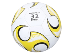Balón De Fútbol Oficial De Pvc Tamaño 5 Para Competición, Entrenamiento, Exámenes Y Partidos En Interiores/exteriores - Amarillo