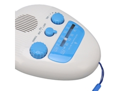 Radio Portátil De Ducha Impermeable Am Fm Con Baterías Para Baño