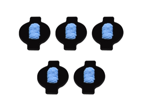 5 unids/lote Kit de tapa con mecha de agua para Irobot Braava 380 380T 320 Mint 4200 4205 5200 5200C piezas de repuesto de Robot aspirador