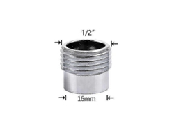 Conector De Grifo De 1/2" Para Adaptadores De Reparación M16, M18, M20, M22, M24 Y M28 Para Cocina Y Baño.