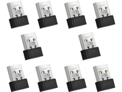 Adaptador Wifi 10x De 6 Cables Ax286 802.11ax De 2,4 Ghz Con Tarjeta De Controladores Incluida.