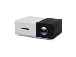 Proyector 400-600lm Alta Definición Home Theater Portátil Para Uso Interior Y Exterior