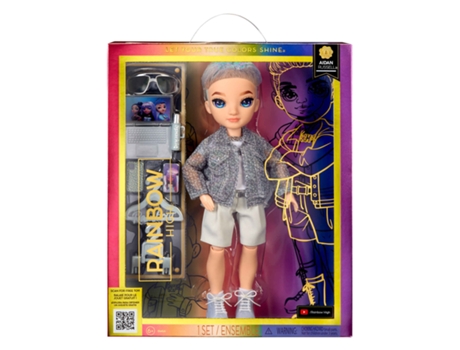 Muñeca RAINBOW HIGH Serie 5 Ar Purple (Edad Mínima Recomendada: 4 años)