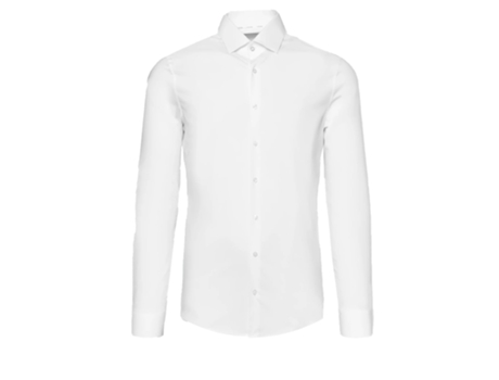 Camisa GUESS para Hombre Blanco (Tam: 40)